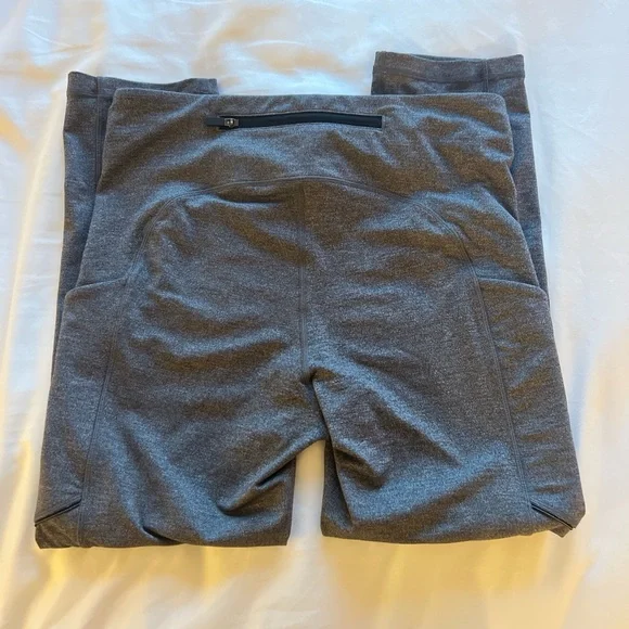 lululemon athletica Charcoal Gray Workout Leggings - Picture 4 of 5